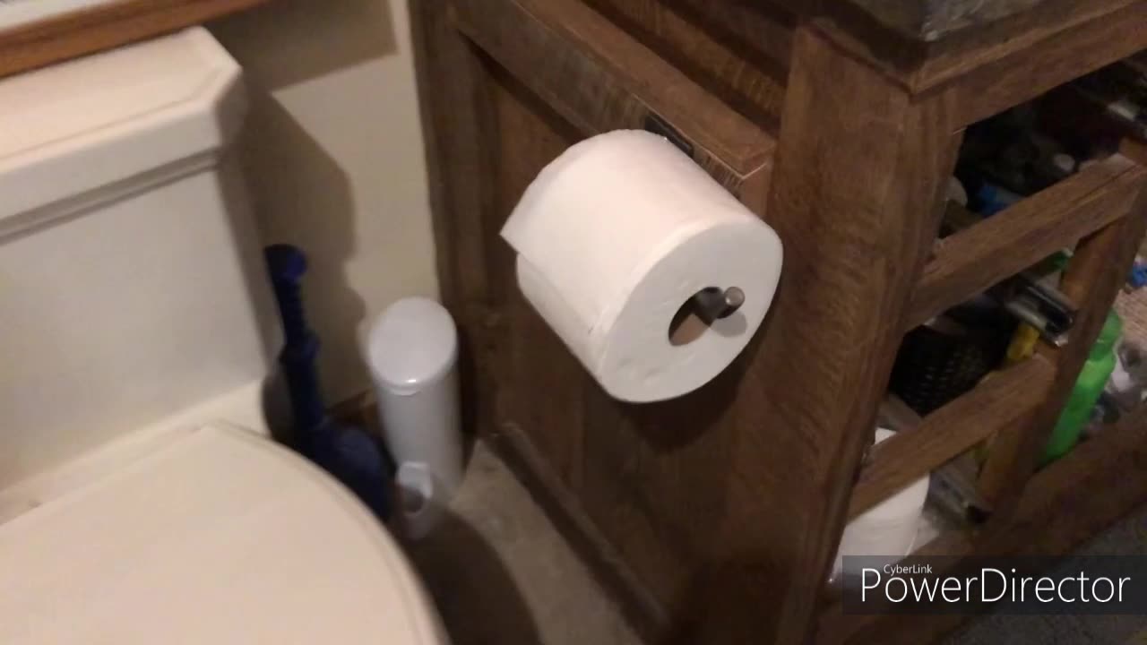 Toilet Paper holder extender