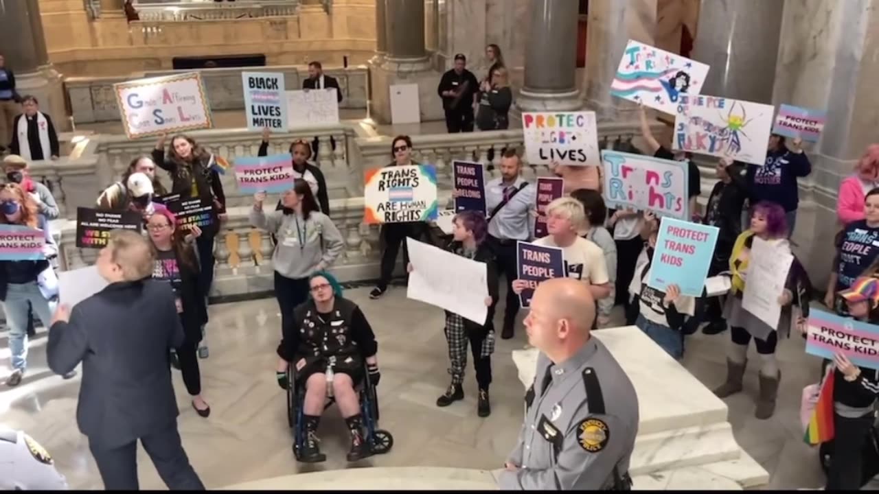 Kentucky State Capitol Stormed by Transgenders