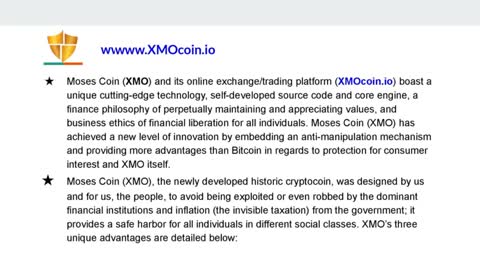 XMO for Public in January / 摩西币2023年1月正式发行
