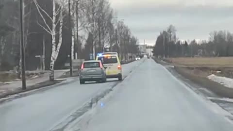 Finnish Police Car Chase?