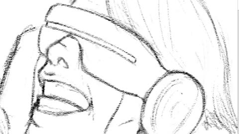 Fanart made by me of Cyclops from the X-Men