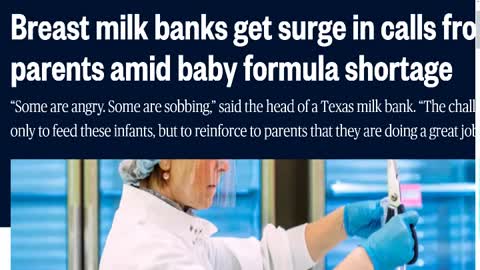 Baby formula Shortage