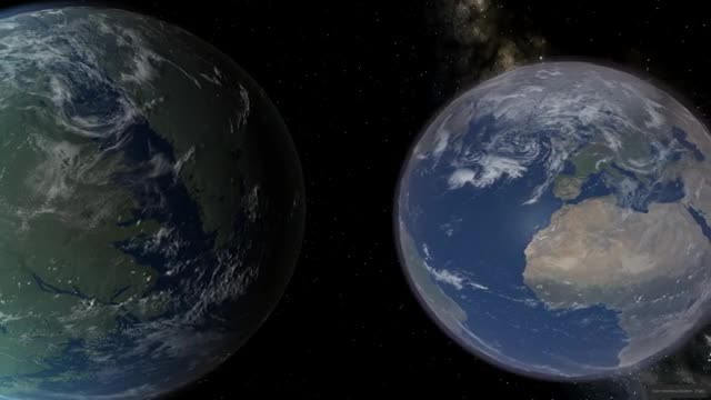 Earth Collides with Exoplanet - Universe Sandbox