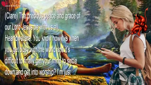 I wait for you with such a Longing... Can't you see the Enemy's Tactic ❤️ Love Letter from Jesus