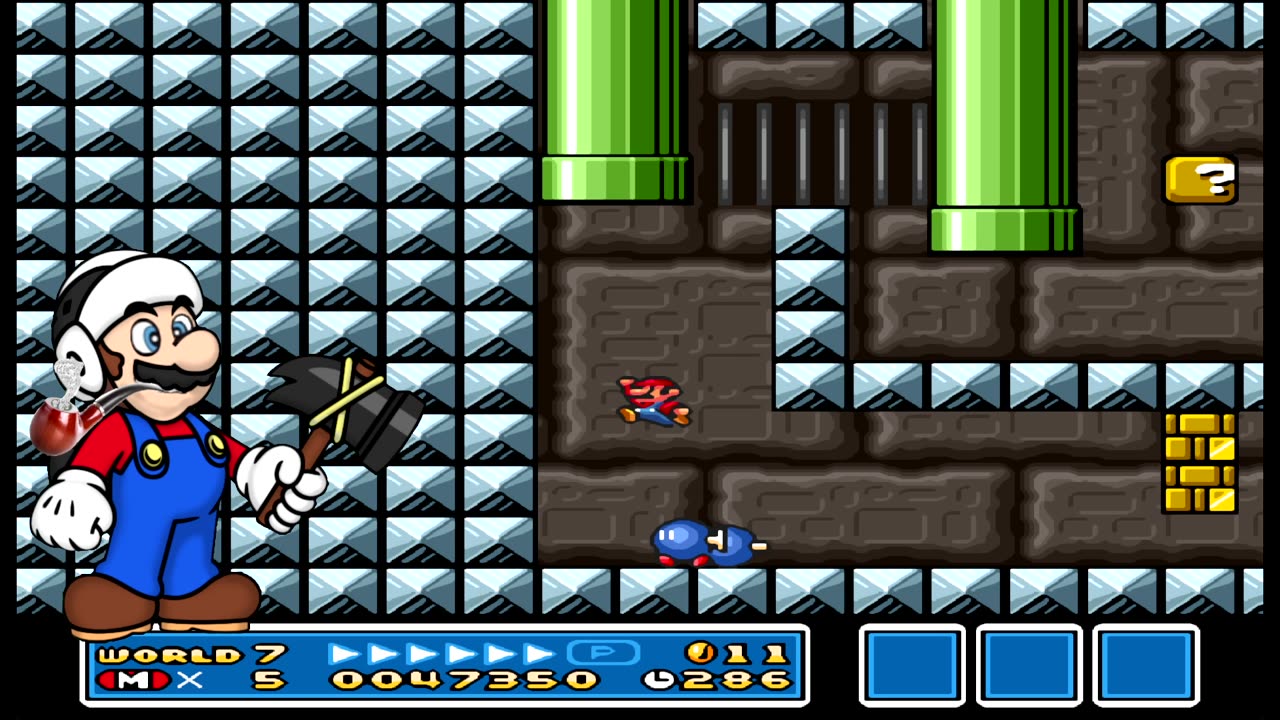 Mario Tries To Beat Pipe Land World 7!! Part 2