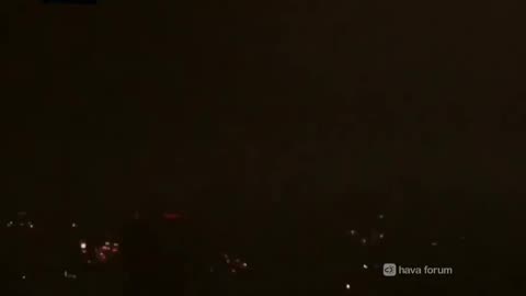 Istanbul was suddenly covered by a giant black cloud up to ten kilometers in size