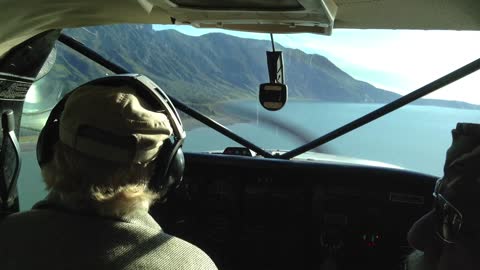 Landing on a beach in Alaskan bear country