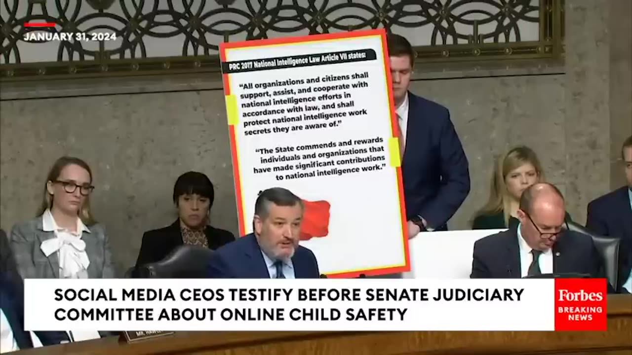 Ted Cruz Asks TikTok CEO Point Blank: 'What Happened In Tiananmen Square?' At Child Safety Hearing