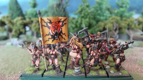 Thuggetts or Marauders for Warhammer the old World.