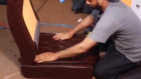 Manufacturing Process of Office Chair With Talented Hand - H