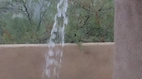 Rain out back on 9/26/22