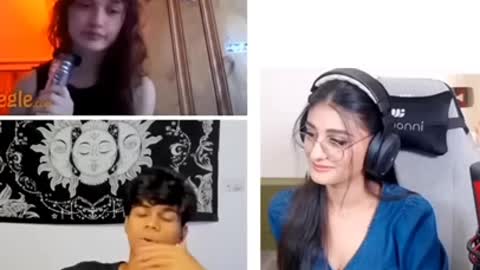 PayalGaming reaction on Adarshuc Omegle vedio 🤣🤣