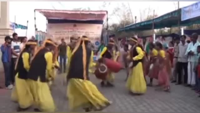 Folk Dance of Baiga tribe, India