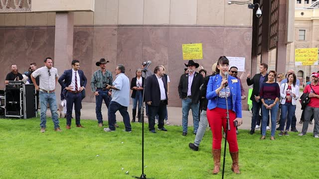 VD2-3 Turning Point USA & EZAZ Organized Rally for workers. Capitol