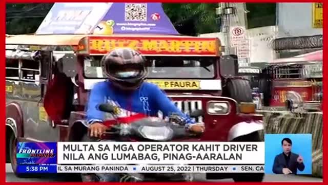 LTO, DOTr, nakiusap sa nga LGU na babaan angmulta sa no-contact