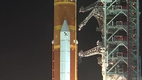 NASA's Artemis I Rocket Launch from Launch Pad 39B Perimeter