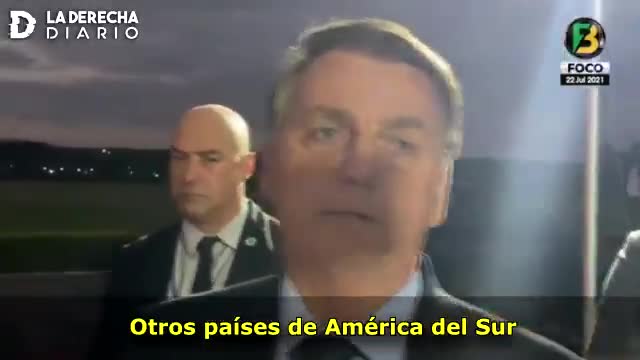 Bolsonaro: Brasil va a recibir a los Argentinos. Argenzuela