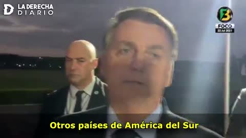 Bolsonaro: Brasil va a recibir a los Argentinos. Argenzuela