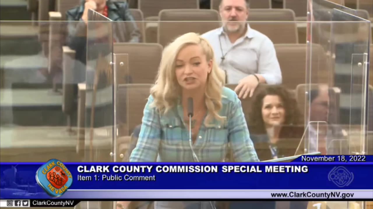 Mindy Robinson: Clark County Commissioners, Expressing Concerns Over Nevada's Election Integrity