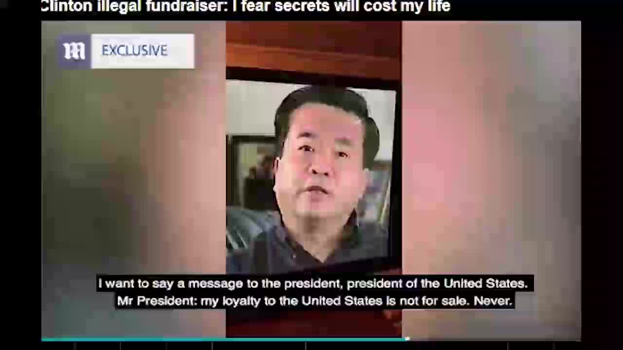 Johnny Chung Life Insurance Testimony Video Recording - Chinese Clinton Cash