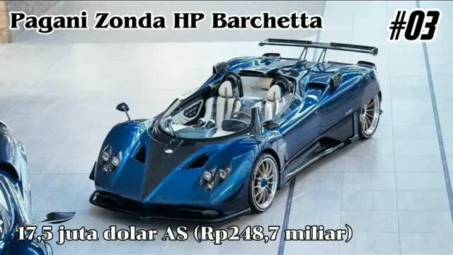 10 Most Expensive Cars in the World