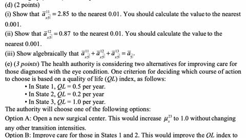 Exam LTAM exercise for April 26, 2022