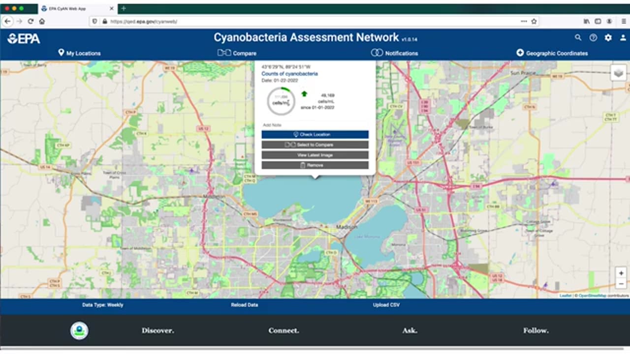 NASA ASSESS:Water Quality Using sattilate and in situ observation