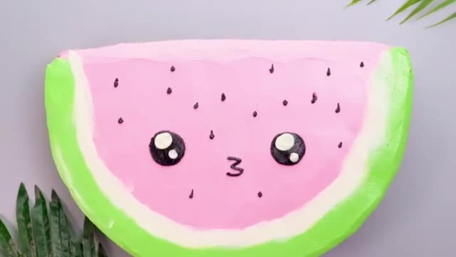 Cute Baby Watermelon Cake!!!