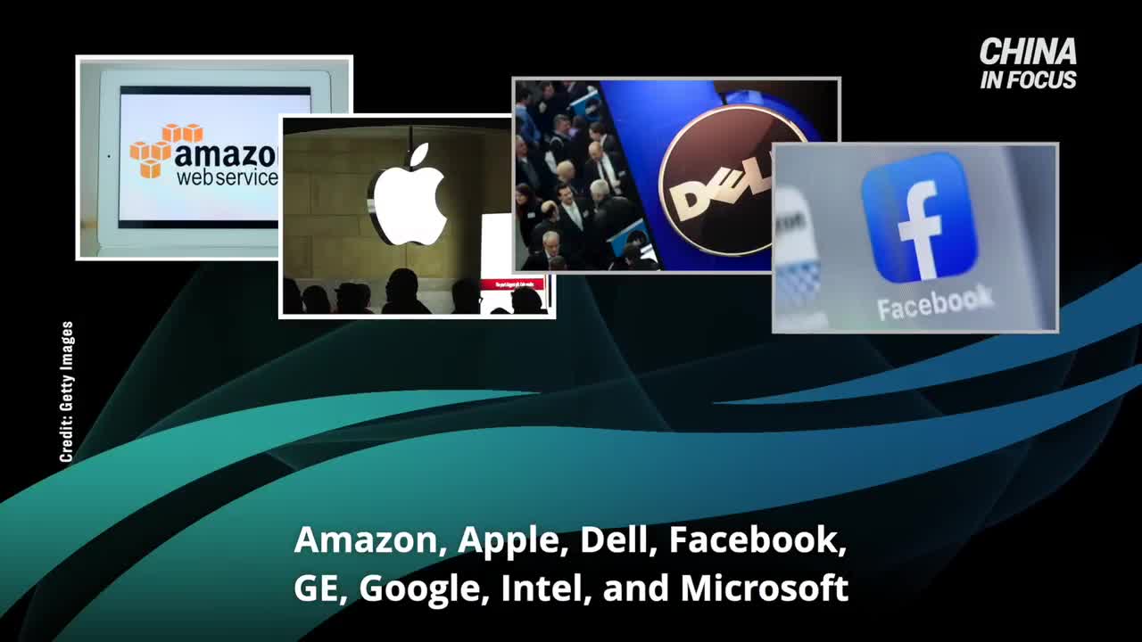 Major American Tech Corporations collaborate with China