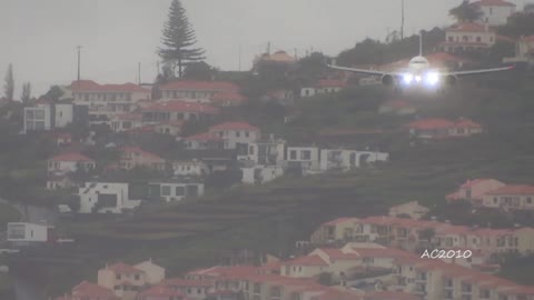 CROSSWIND landings under the RAIN