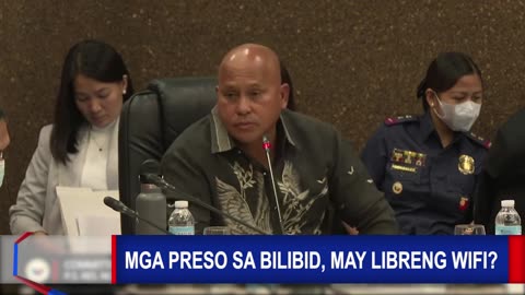 Mga preso sa Bilibid, may libreng WiFi?