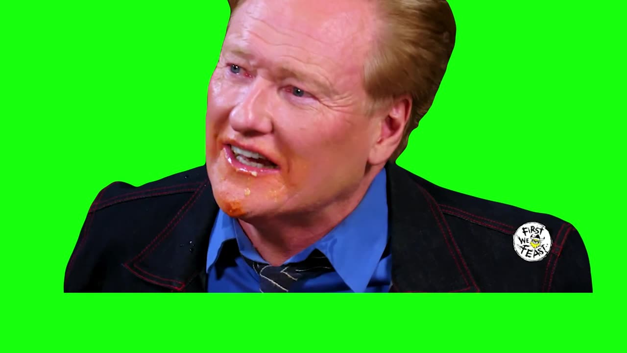 “I’m Fine” Conan O’Brien | Hot Ones | Green Screen