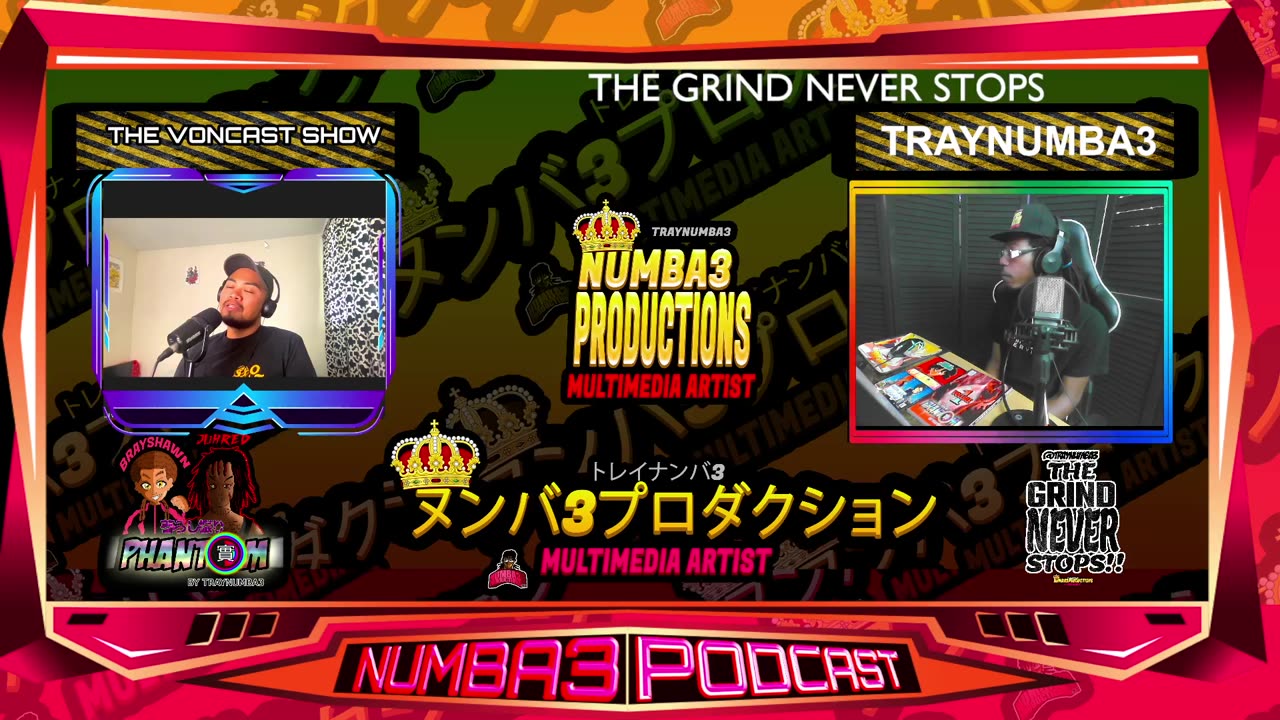 NUMBA3PODCAST EP98 - THE VONCAST SHOW