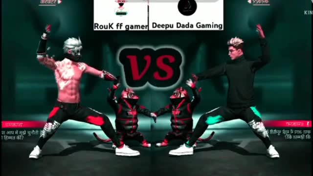 Deepu dada Gaming vs roukff #freefire #deepudadagaming