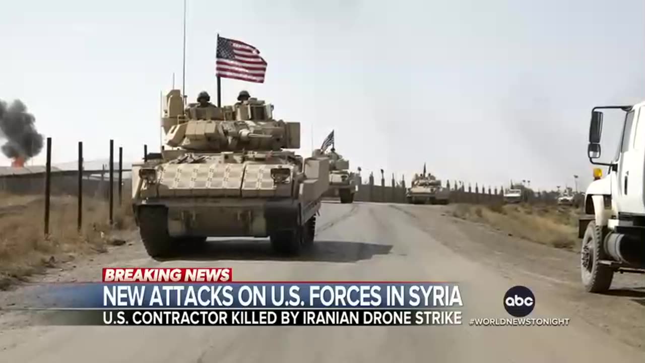 US retaliates with airstrikes after drone attack on American base in Syria