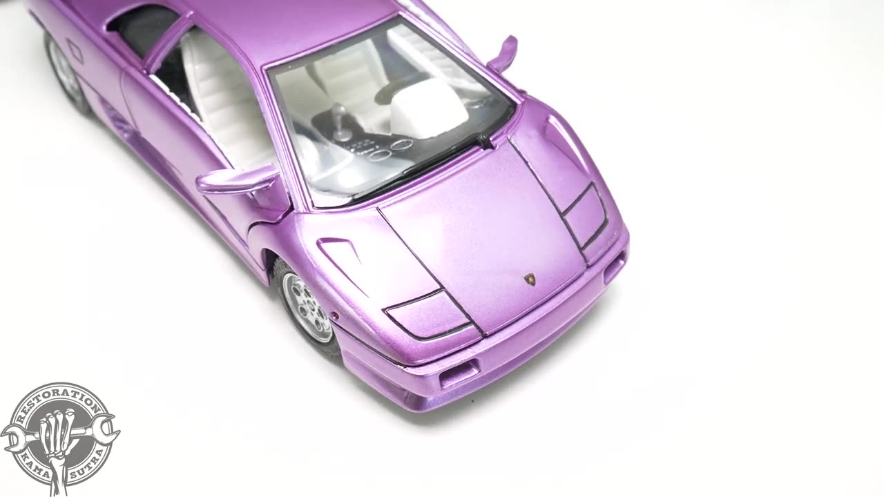 Restoration abandoned Lamborghini Diablo --- AF invention