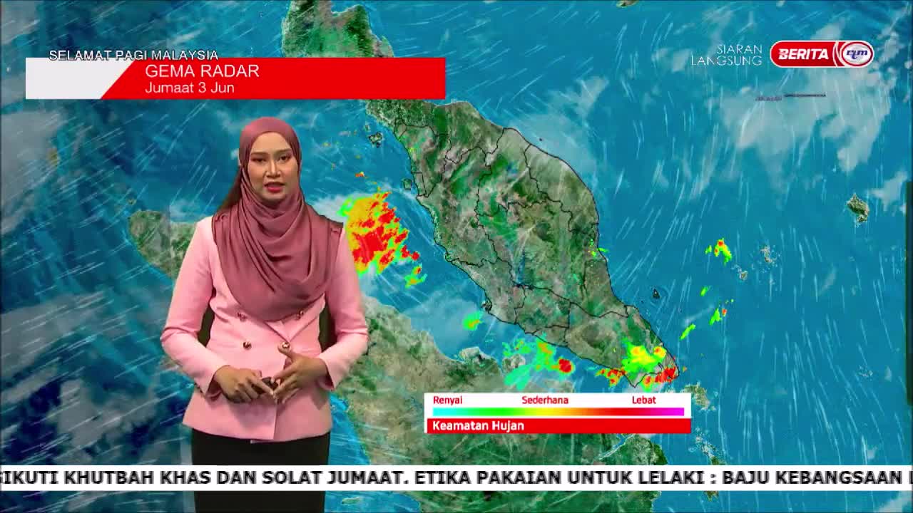 3 JUN 2022 SPM @ RIUH BAH! - LINTAS LANGSUNG LAPORAN CUACA DARI JABATAN METEOROLOGI MALAYSIA