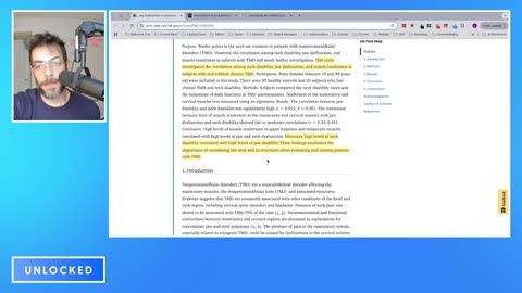 Your TMJ Disorder is not a "TMJ Disorder" ... so to speak