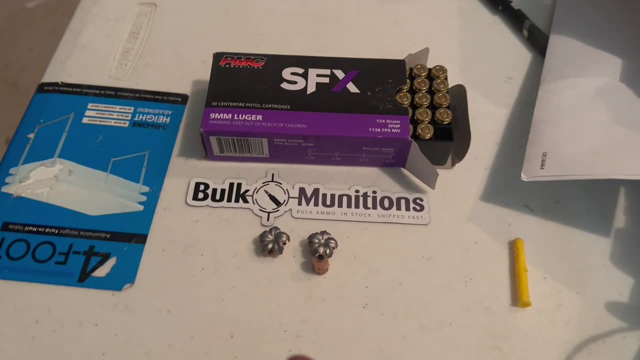 Testing PMC SFHP 9mm ammo