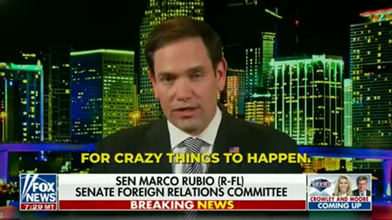 Thanks to Biden, America is a laughing stock to the world, with Marco Rubio (2 min.)