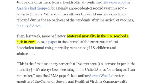 Y'ALL WERE RIGHT..... THEY JUST ADMITTED THE US IS GOING DOWNHILL FROM HERE