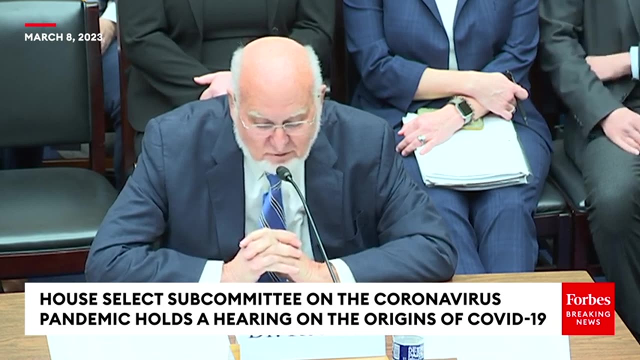 Former CDC Director Robert Redfiel COVID-19 Came From Lab Leak