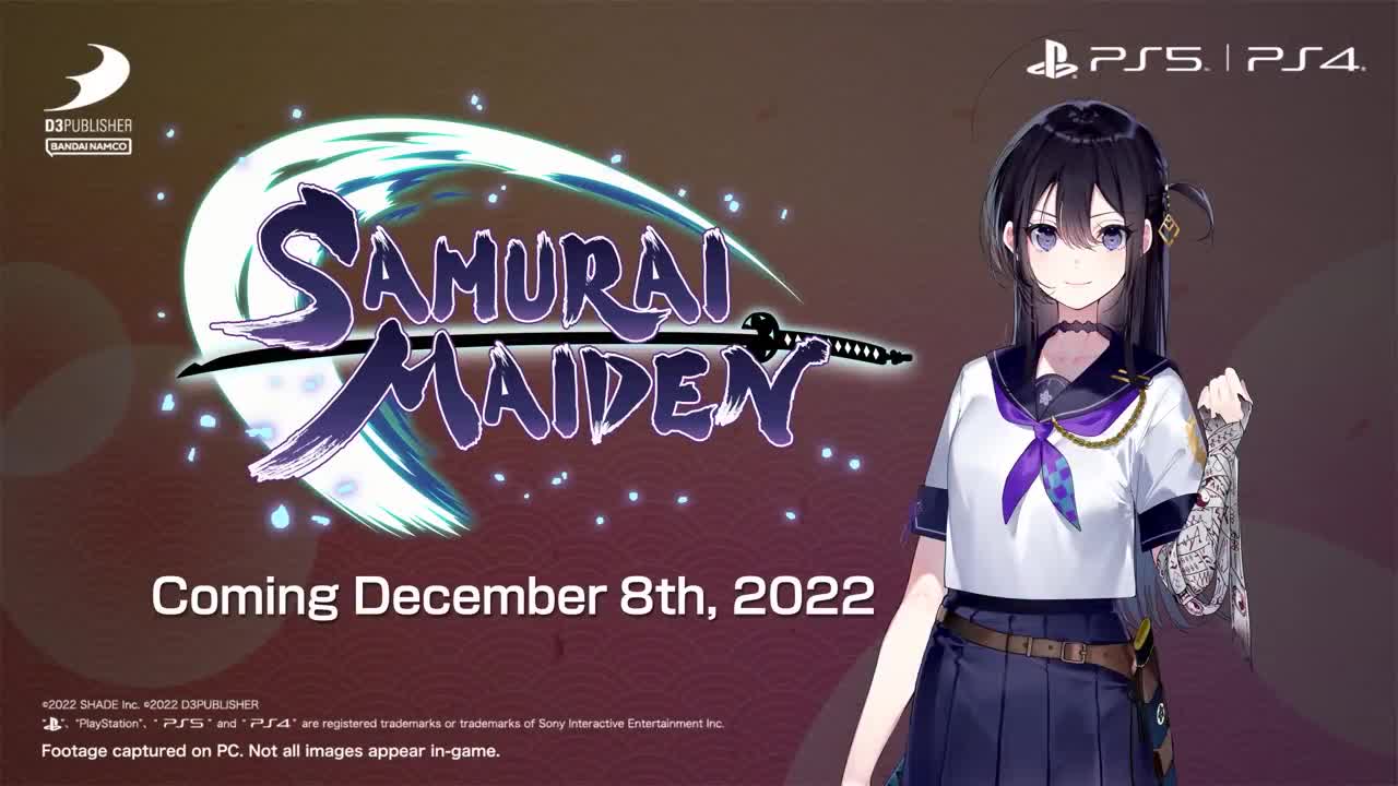 Samurai Maiden - Opening Trailer | PS5 & PS4 Games