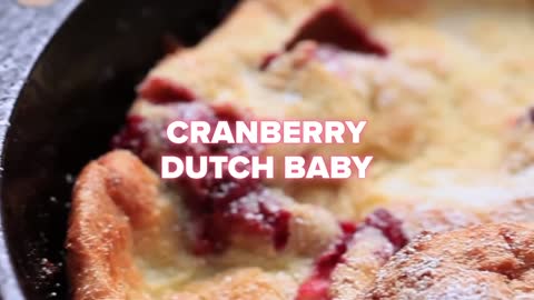 CRANBERRY DUTCH BABY