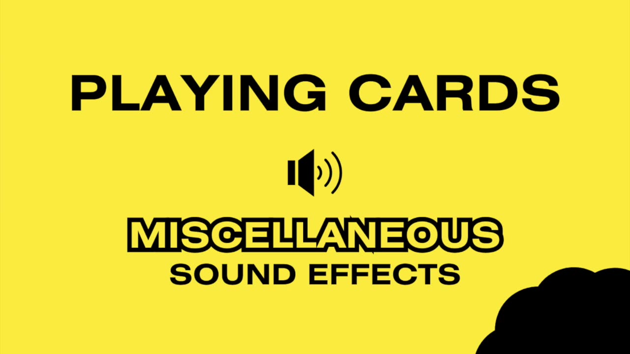 PLAYING CARDS - Sound Effects