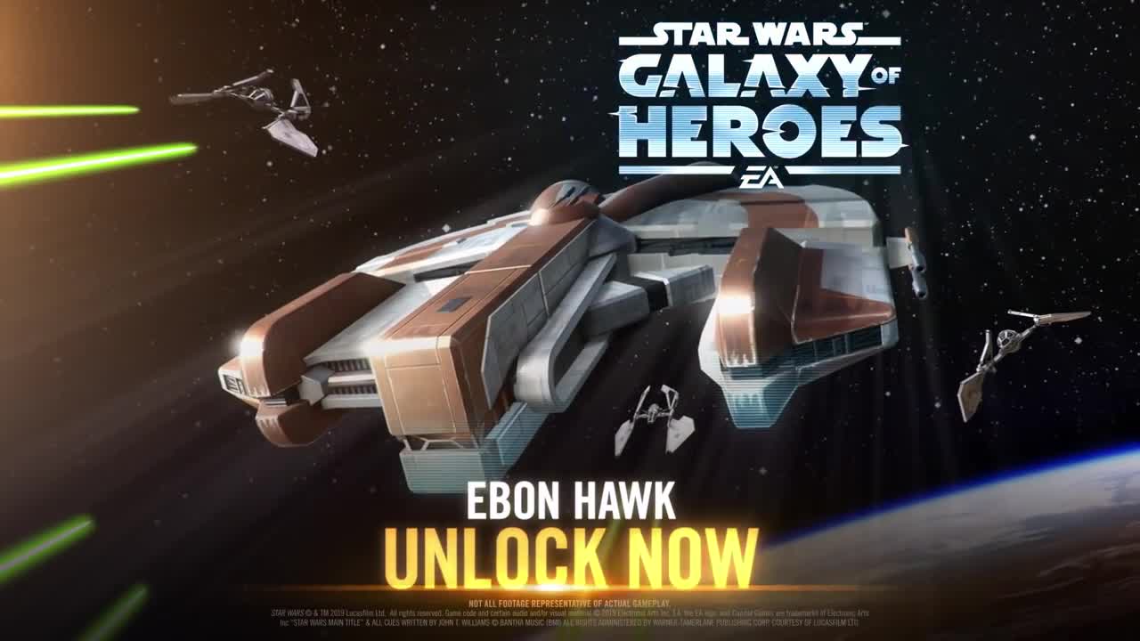 Star Wars Galaxy of Heroes — The Ebon Hawk Has Arrived (1)