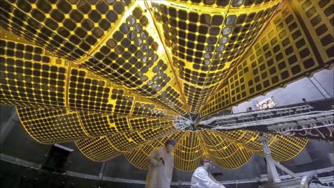 Nasa_s Lucy mission extends it's Solar Arrays