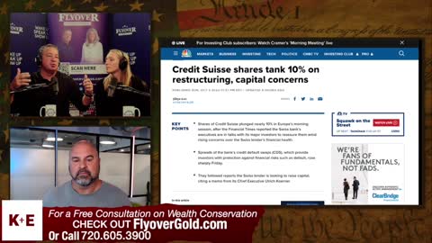 Credit Suisse Tanks and Silver Climbs | Economic Update