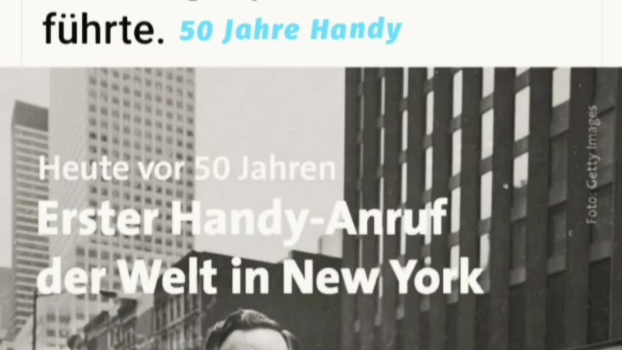 Heute vor 50 Jahren.
