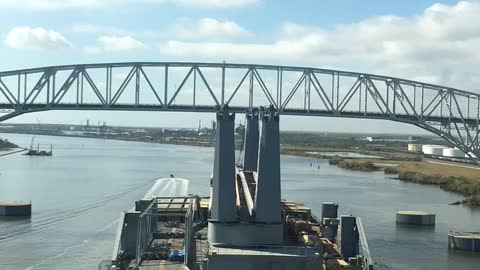 Ship Pilots day - Close call on bridge Clearance